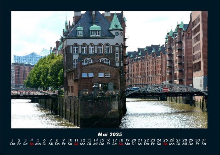 Produktbild: Hamburg 2025 Fotokalender DIN A4
