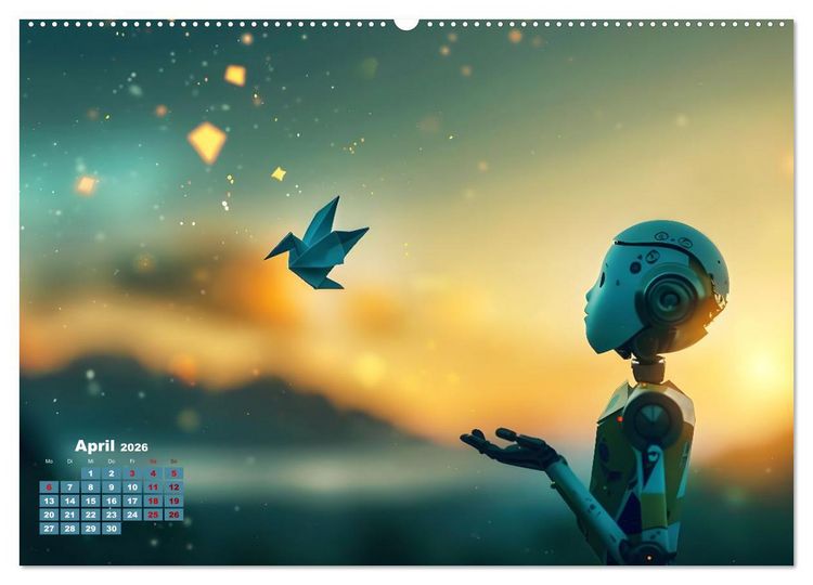 Produktbild: Zwischen Sternenstaub und Stille (Wandkalender 2026 DIN A2 quer), CALVENDO Monatskalender