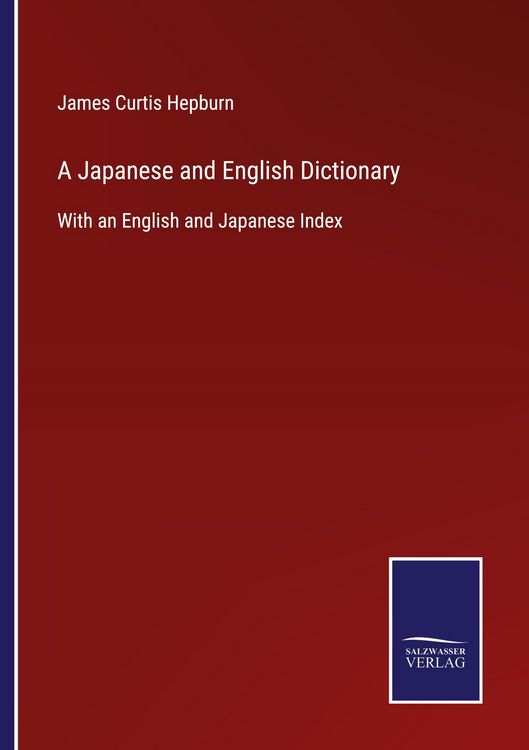 Produktbild: A Japanese and English Dictionary