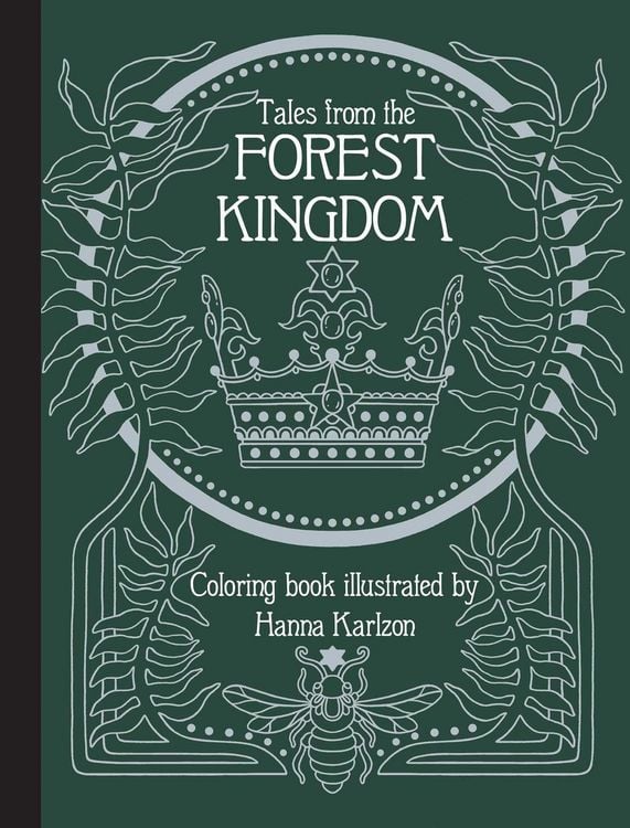 Produktbild: Tales from the Forest Kingdom Coloring Book