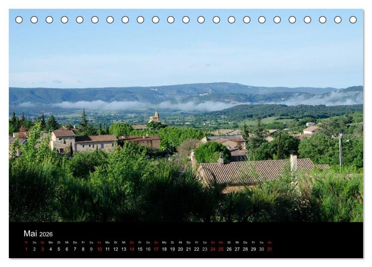 Produktbild: Faszination Mont Ventoux (Tischkalender 2026 DIN A5 quer), CALVENDO Monatskalender