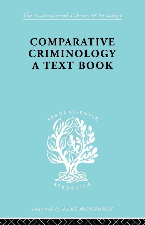 Produktbild: Comparative Criminology