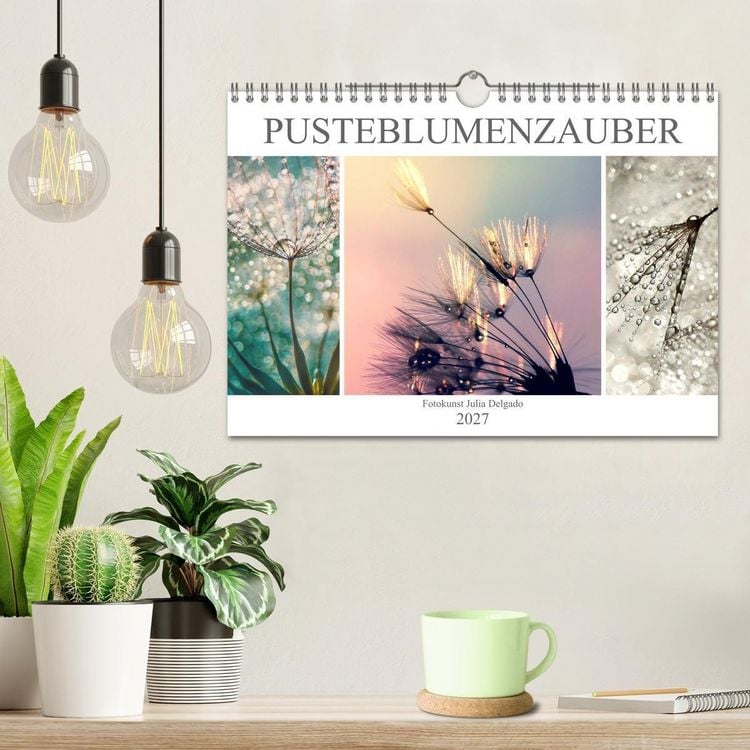 Produktbild: PusteblumenZauber (Wandkalender 2027 DIN A4 quer), CALVENDO Monatskalender