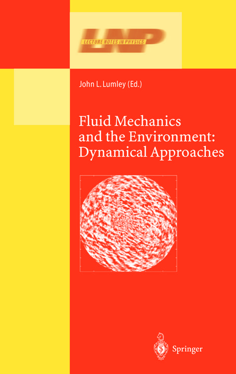 Produktbild: Fluid Mechanics and the Environment: Dynamical Approaches