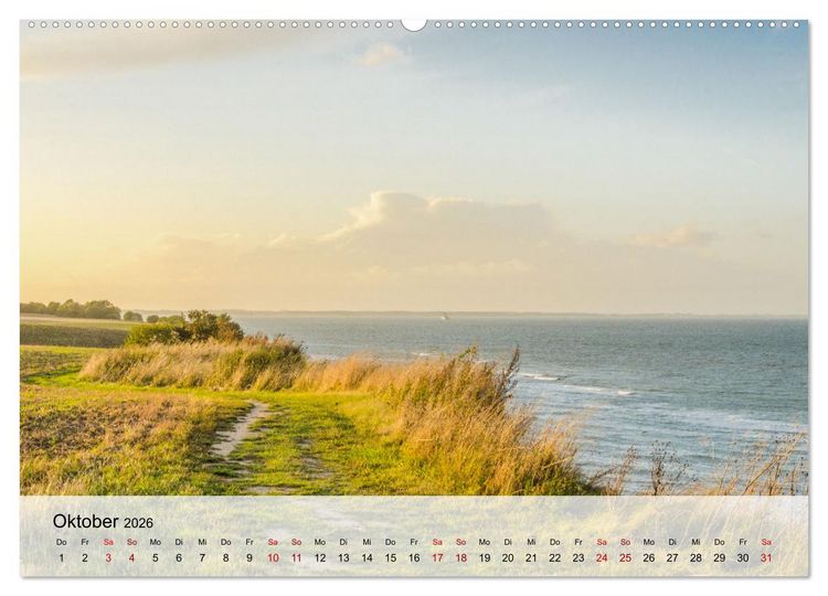 Produktbild: Schwedeneck Natur und Meer (Wandkalender 2026 DIN A2 quer), CALVENDO Monatskalender