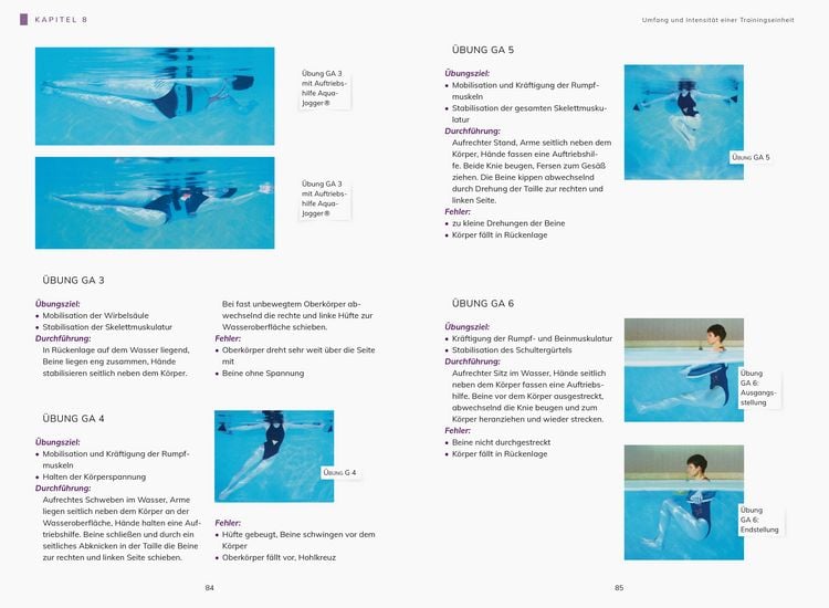 Produktbild: Aqua Fitness. Gelenkschonende Wassergymnastik f&uuml;r mehr Ausdauer, Beweglichkeit und Kraft