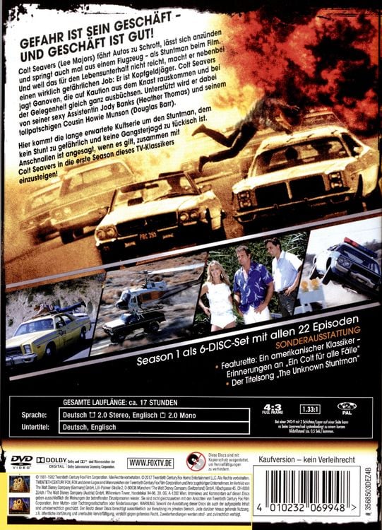 Produktbild: Ein Colt f&uuml;r alle F&auml;lle - Season 1 [6 DVDs]