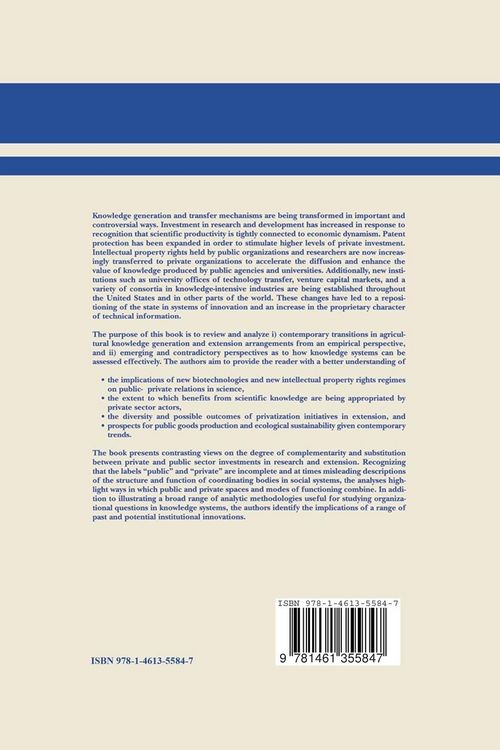 Produktbild: Knowledge Generation and Technical Change