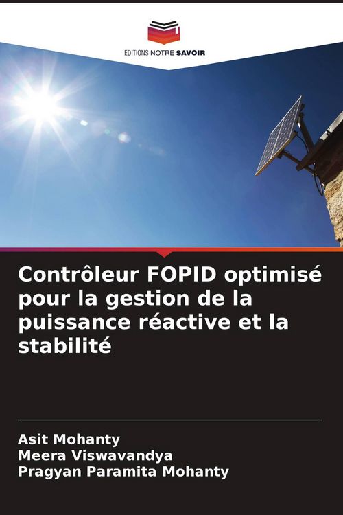 Produktbild: Contr&ocirc;leur FOPID optimis&eacute; pour la gestion de la puissance r&eacute;active et la stabilit&eacute;