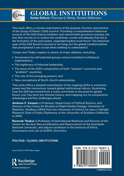 Produktbild: The Group of Twenty (G20)