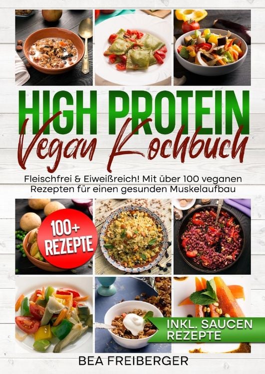 Produktbild: High Protein Vegan Kochbuch