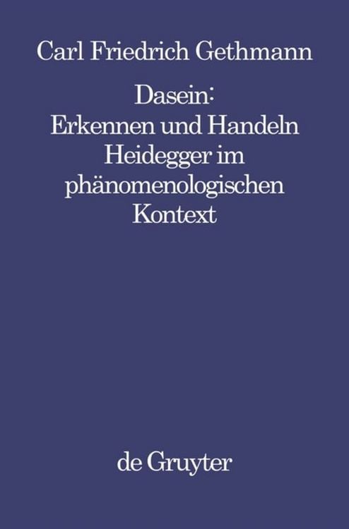 Produktbild: Dasein : Erkennen und Handeln