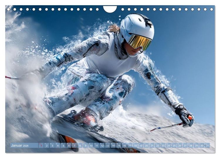 Produktbild: Gro&szlig;e Momente des Sports (Wandkalender 2026 DIN A4 quer), CALVENDO Monatskalender