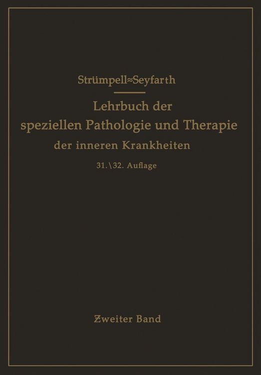 Produktbild: Lehrbuch der speziellen Pathologie und Therapie der inneren Krankheiten f&uuml;r Studierende und &Auml;rzte