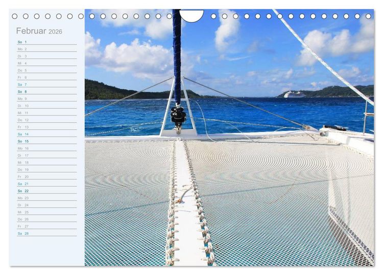Produktbild: Katamaran-Tour (Wandkalender 2026 DIN A4 quer), CALVENDO Monatskalender