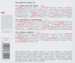 Produktbild: Callas/Barry/Bream/Artemis Quartet: 50 Best Sensual Classics
