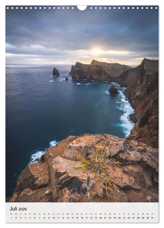 Produktbild: Madeira - Das Juwel im Atlantik (Wandkalender 2026 DIN A3 hoch), CALVENDO Monatskalender