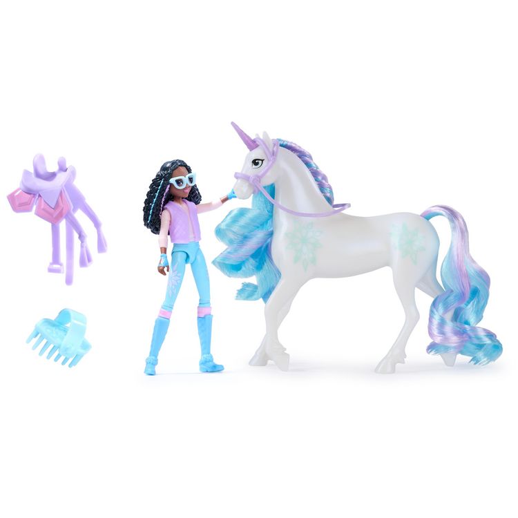 Produktbild: Unicorn Academy Layla und Einhorn Glacier Set - ca. 12 cm