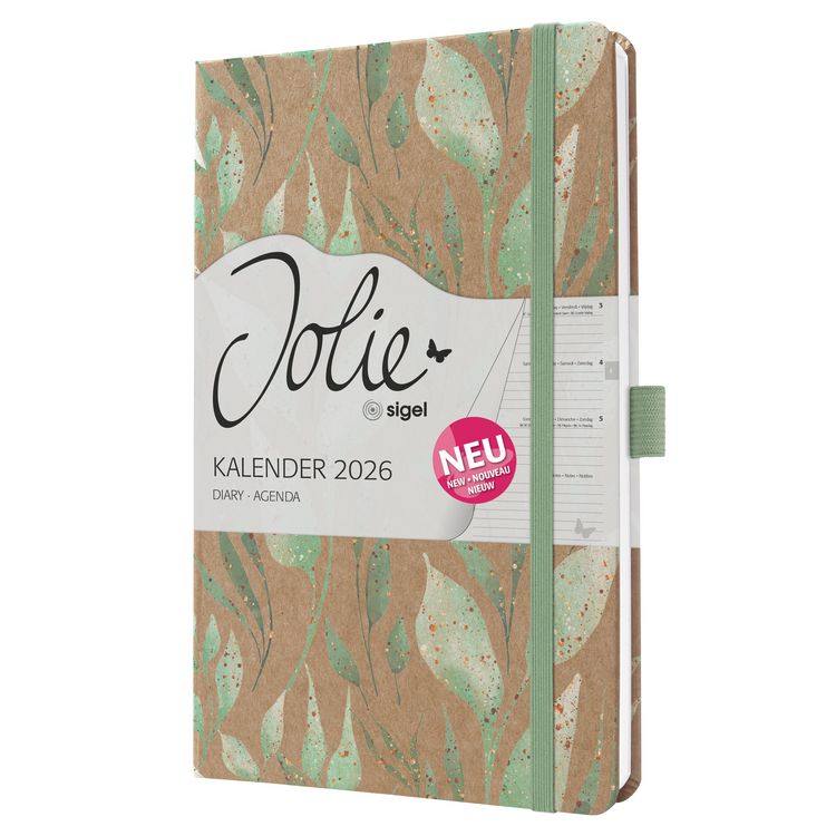 SIGEL J4127 - Wochenkalender Jolie 2024, mintgrün, ca. A5, Hardcover SIGEL J4127 - Wochenkalender Jolie 2024, mintgrün, ca. A5, Hardcover