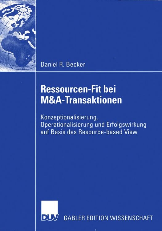 Produktbild: Ressourcen-Fit bei M&A-Transaktionen