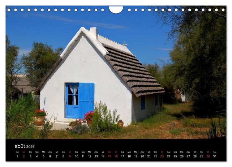 Produktbild: Camargue Entre mer et nature (Calendrier mural 2026 DIN A4 vertical), CALVENDO calendrier mensuel