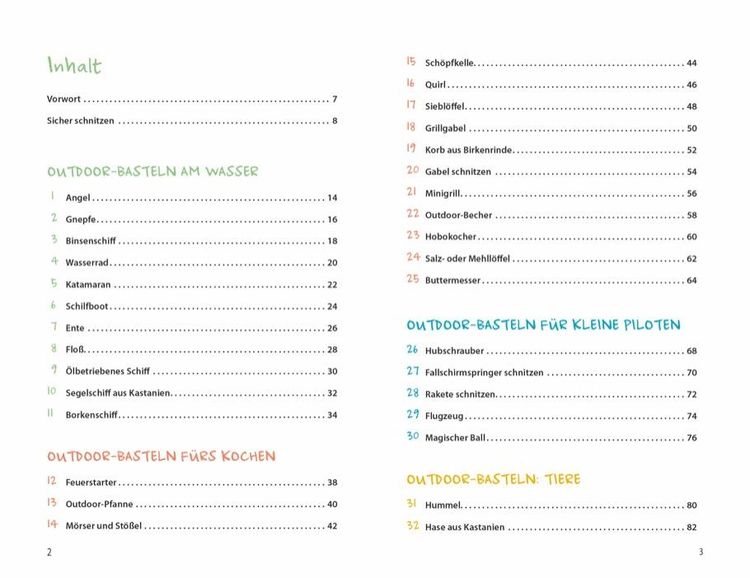 Das Outdoor-Bastelbuch