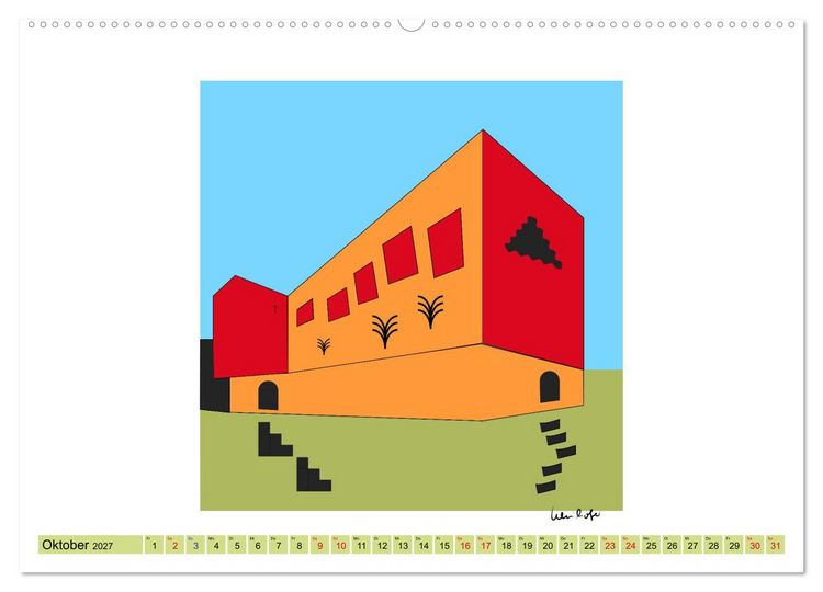 Produktbild: DudoDigital (hochwertiger Premium Wandkalender 2027 DIN A2 quer), Kunstdruck in Hochglanz
