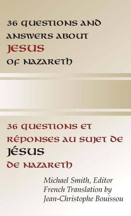 Produktbild: 36 Questions and Answers about Jesus of Nazareth