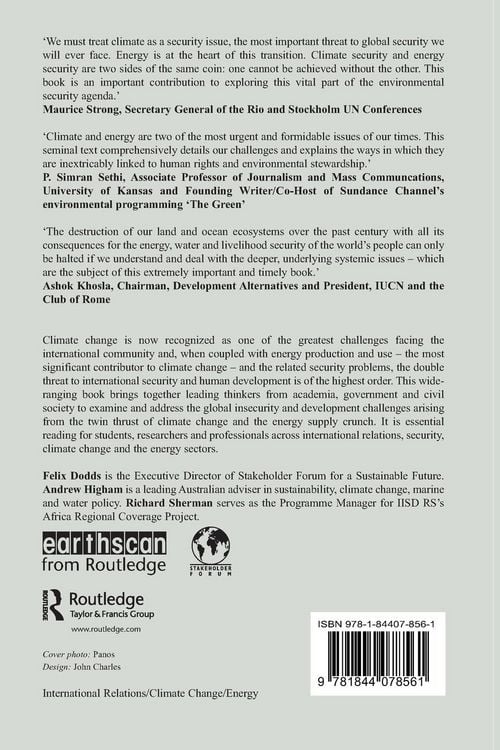 Produktbild: Climate Change and Energy Insecurity