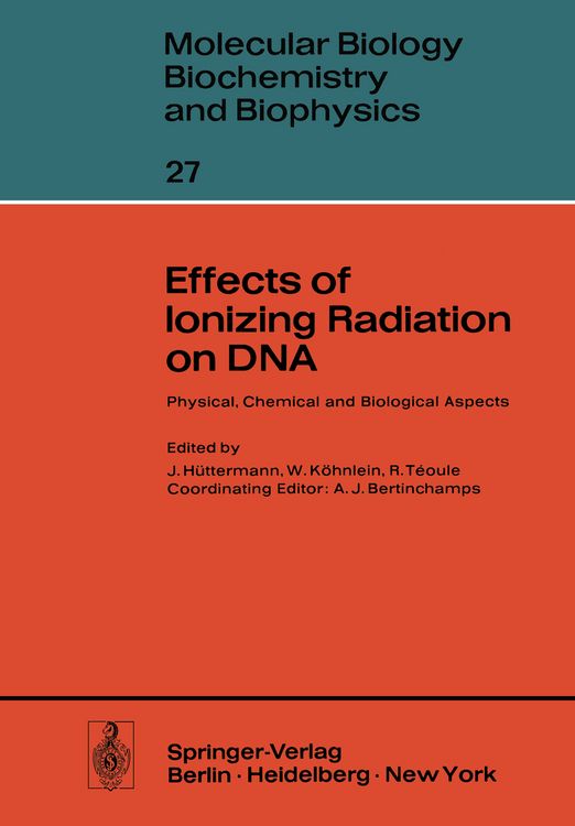 Produktbild: Effects of Ionizing Radiation on DNA