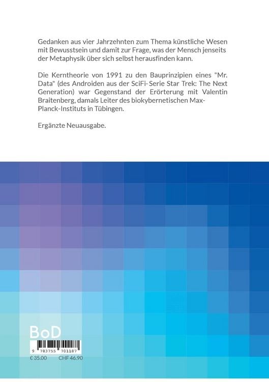 Produktbild: Mr. Data und das Braitenberg-Universum
