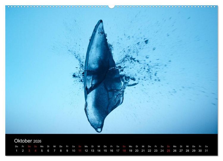 Produktbild: Ballistik Highspeed Fotos (Wandkalender 2026 DIN A2 quer), CALVENDO Monatskalender