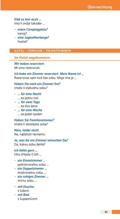 Produktbild: PONS Reise-Sprachf&uuml;hrer Kroatisch
