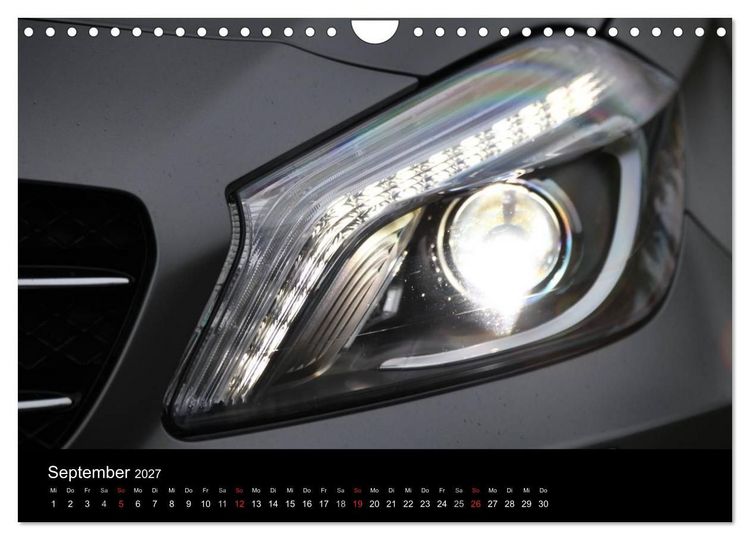 Produktbild: Mercedes-Benz A-Klasse (Wandkalender 2027 DIN A4 quer), CALVENDO Monatskalender
