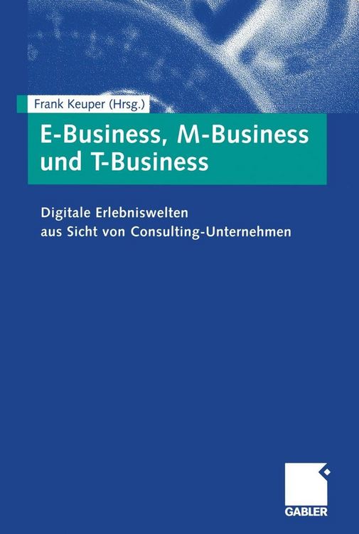 Produktbild: E-Business, M-Business und T-Business