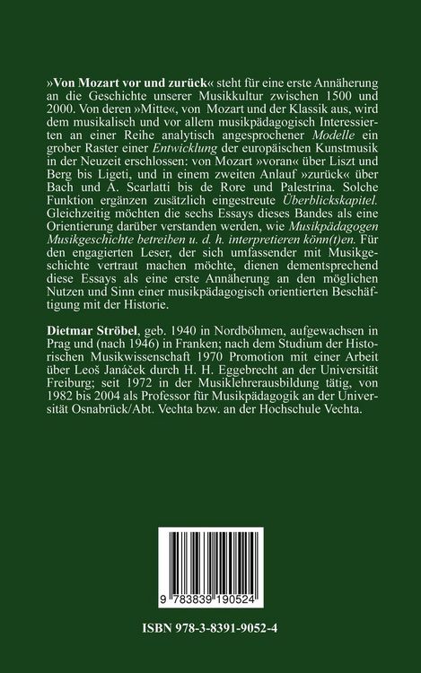 Produktbild: Von Mozart vor und zur&uuml;ck