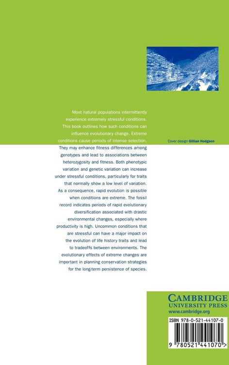 Produktbild: Extreme Engironmental Change and Evolution