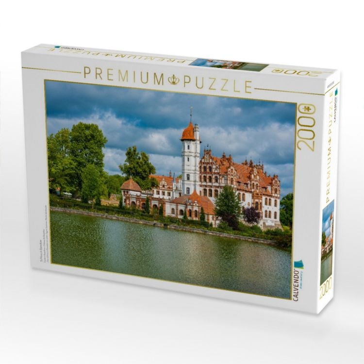 Produktbild: CALVENDO Puzzle Schloss in Basedow | 2000 Teile Lege-Gr&ouml;&szlig;e 90x67cm Foto-Puzzle f&uuml;r gl&uuml;ckliche Stunden
