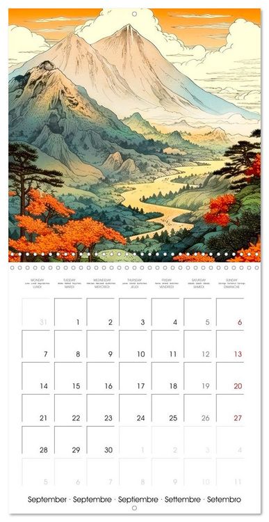 Produktbild: Japan Harmony (Wall Calendar 2026 12 &times; 12 Inch) CALVENDO 12 Month Wall Calendar