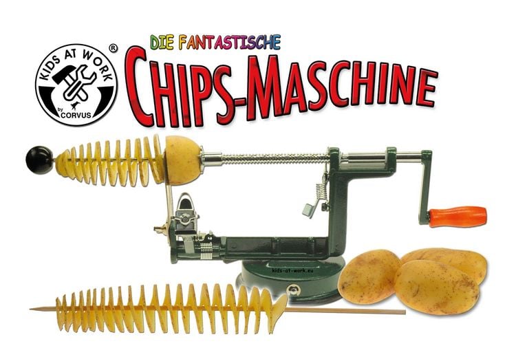Produktbild: Kartoffel Chips Maschine, Sch&auml;ler - auch f&uuml;r Gem&uuml;se
