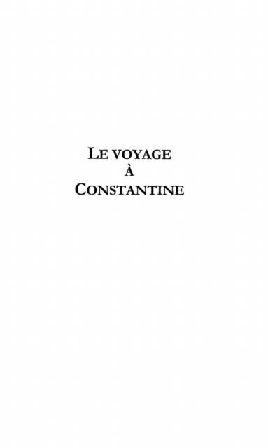 Produktbild: Voyage a constantine le