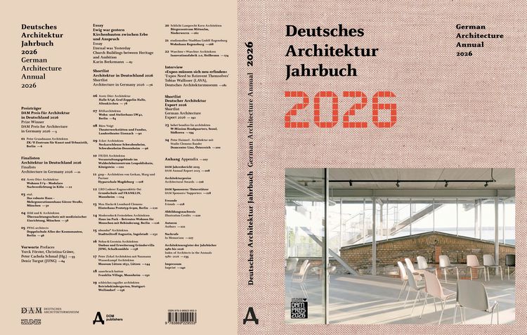 Produktbild: Deutsches Architektur Jahrbuch 2026/German Architecture Annual 2026