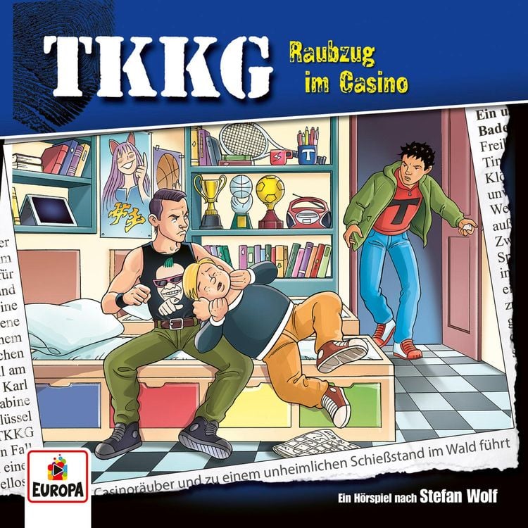 Bild vom Artikel TKKG - Folge 210: Raubzug im Casino vom Autor Stefan Wolf