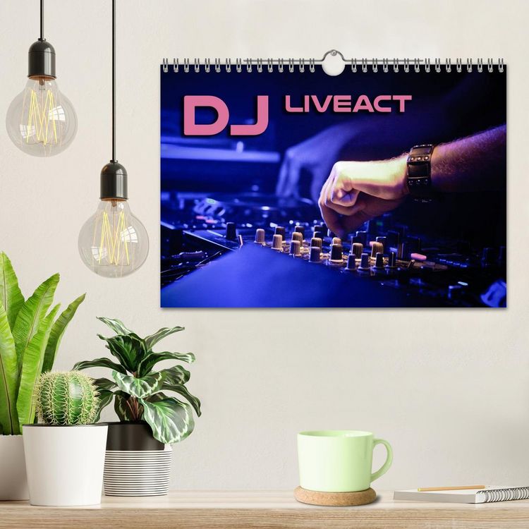 Produktbild: DJ Liveact (Wandkalender 2026 DIN A4 quer), CALVENDO Monatskalender