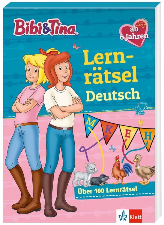 Produktbild: Bibi & Tina: Lernr&auml;tsel Deutsch ab 6 Jahren