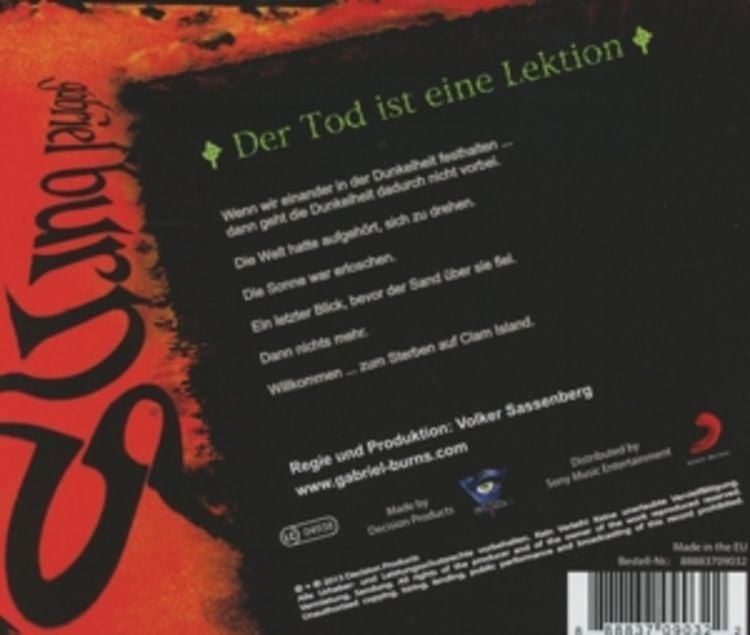 Produktbild: Gabriel Burns (38): Der Tod ist eine Lektion