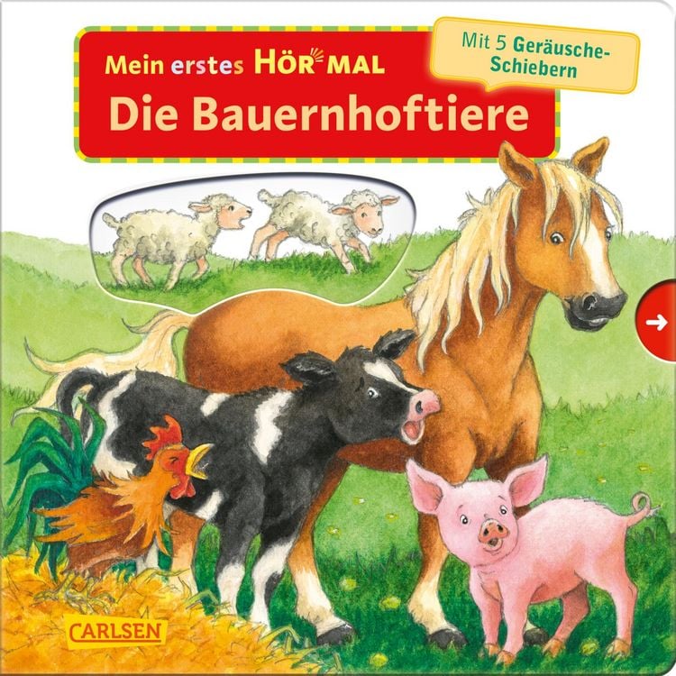 Produktbild: Mein erstes Hör mal (Soundbuch ab 1 Jahr): Die Bauernhoftiere