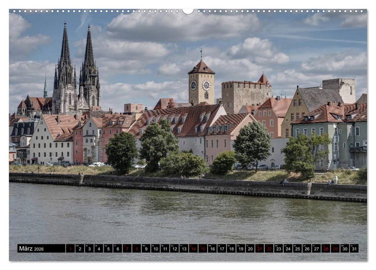 Produktbild: Quer durch die Oberpfalz (Wandkalender 2026 DIN A2 quer), CALVENDO Monatskalender