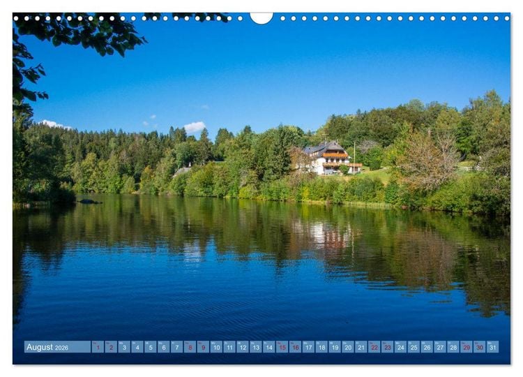 Produktbild: Nationalpark Schwarzwald &ndash; abwechslungsreiche Landschaften und urbane Impressionen (Wandkalender 2026 DIN A3 quer), CALVENDO Monatskalender