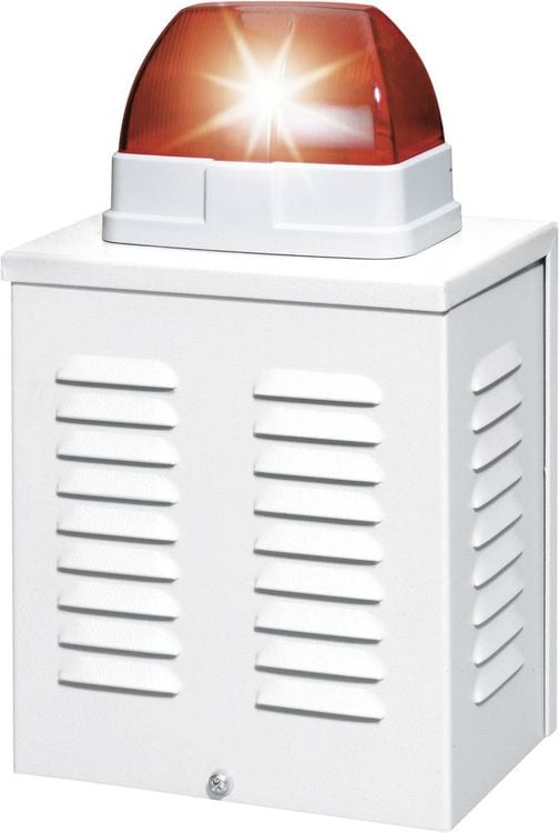 Produktbild: ABUS SG1650 Alarm-Sirene mit Blitzleuchte 110 dB Rot Innenbereich, Au&szlig;enbereich 12 V/DC